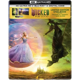 Wicked For Good 4K UHD Moviesanywhere