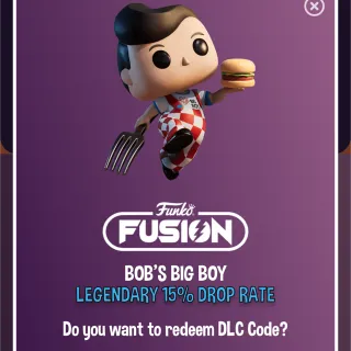 Funko fusion for Bobs big boy 