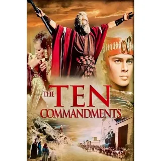 The Ten Commandments 4K UHD Fandango 