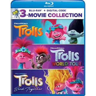 Trolls 3 movie collection / world tour / band together HD Moviesanywhere