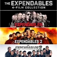 the Expendables 1-4  collection 4K UHD Fandango 