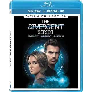 The Divergent series 3-film collection  HD Vudu/Fandango