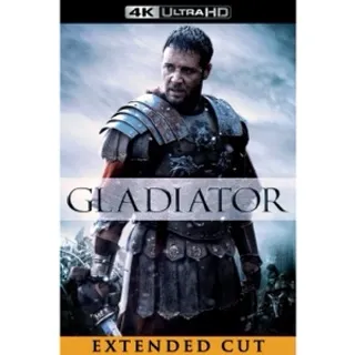 Gladiator (Extended Edition) 4K Fandango  Auto Delivery 