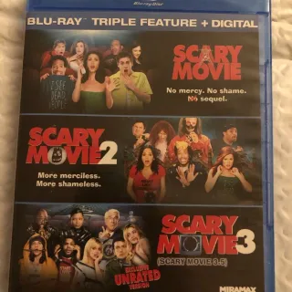 Scary movie trilogy 1-2-3 HDX Vudu     paramountmovies.com