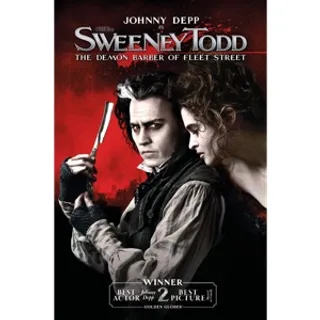 Sweeney Todd: The Demon Barber of Fleet Street  4K UHD Fandango Auto Delivery 