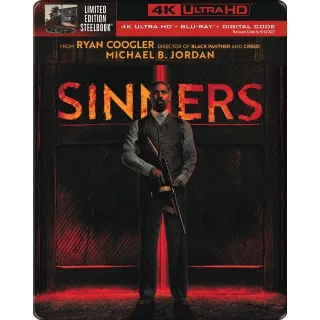 Sinners  4K UHD Movies anywhere 
