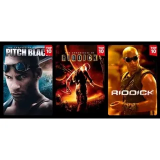 RIDDICK TRILOGY UNRATED DIRECTORS CUT HD MA