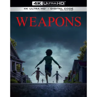 Weapons 4K UHD Moviesanywhere 
