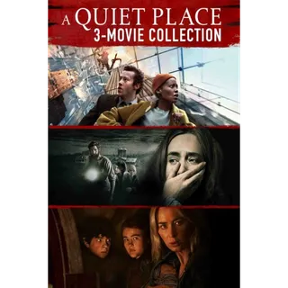 A Quiet Place collection 1-3 4K UHD Fandango 