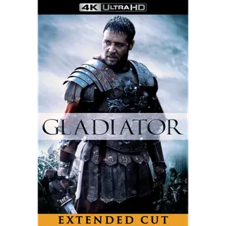 Gladiator (Extended Edition) 4K Fandango  Auto Delivery 