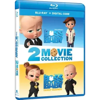 The Boss Baby & Family Business collection HD MA  Auto Delivery