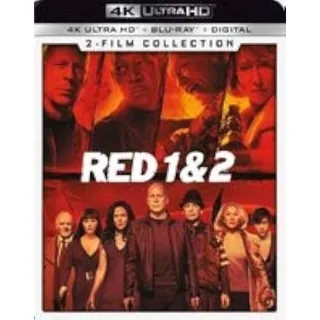 RED 1 & 2 4K UHD Moviesanywhere double feature collection 
