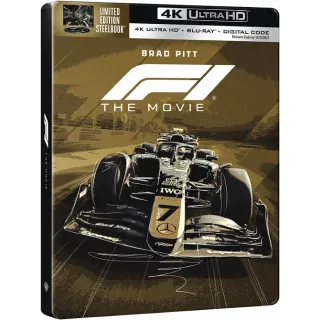 F1 4K UHD Apple Itunes  ( does not port to fandango )