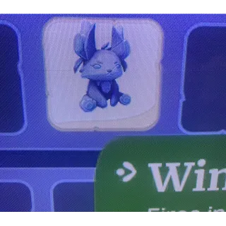 Winter Flutterfox Plush for Palia Plushie 