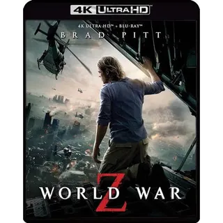 World War Z 4K UHD Fandango  Auto Delivery 