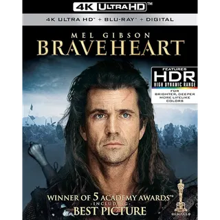 Braveheart 4K UHD Fandango  brave heart 