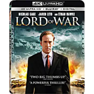 Lord of War 4K UHD Fandango