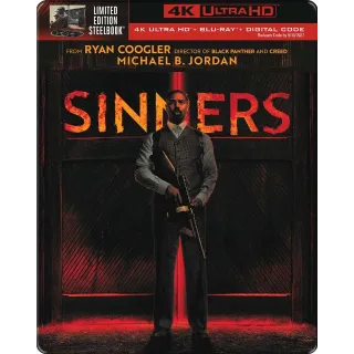 Sinners  4K UHD Movies anywhere 