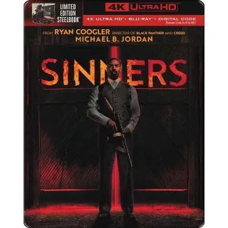 Sinners  4K UHD Movies anywhere 