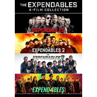 the Expendables 1-4  collection 4K UHD Fandango 