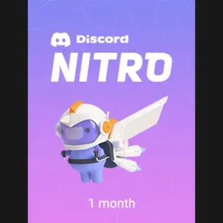 Discord Nitro Membership 1 month -GLOBAL