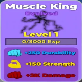 1x Muscle King Aura