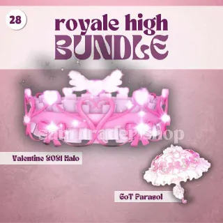 Royale High Valentines Halo 21 X Parasol