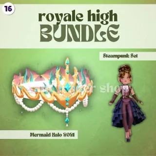 Royale High Mermaid Halo 2021 X Steampunk Set