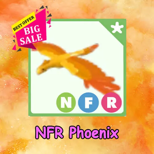 NFR Neon Phoenix - Adopt Me Game Items - Gameflip
