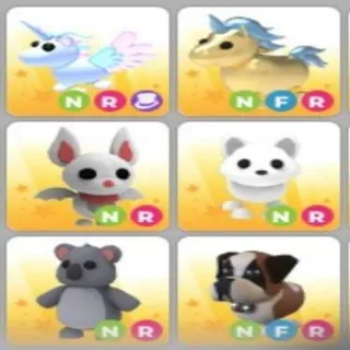 BUNDLE ADOPTME  6x NEON