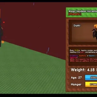 Mega Headless Horseman