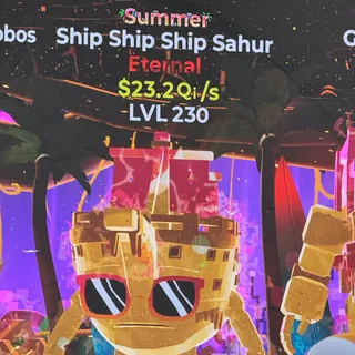 Summer Ship Ship