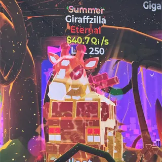 Summer Giraffzilla