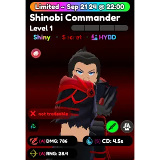 Shiny Shinobi Commander