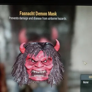 Faschnact Demon Mask