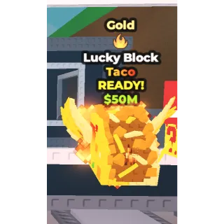 Gold Taco lucky block