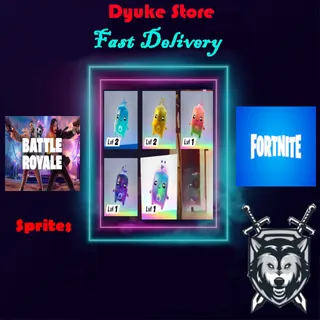 Water Sprite Normal / Gummy / Gold / Galaxy / Holofoil | Battle Royale Fortnite