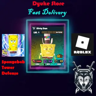 Dirty Dan 5 | SpongeBob Tower Defense