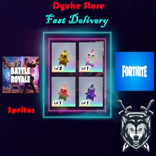 Striker  Sprite Gold / Gummy / Galaxy / Holofoil | Battle Royale Fortnite