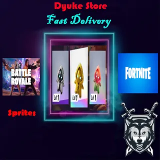 Aura Sprite Normal / Gold / Gummy | Battle Royale Fortnite