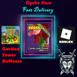 CandyCane Bloom | Garden Tower Defense