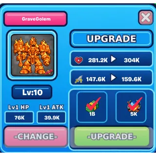 Halloween Grave Golem | Grow The Brainrot
