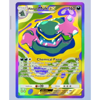 Alolan Muk Ex 2 Star | Pokemon TCG Pocket