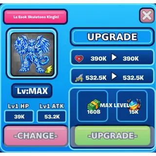 Diamond La Esok Attack 53k Level Maximum| Grow The Brainrot