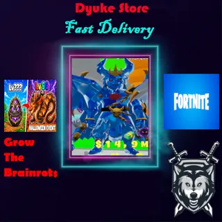 Diamond DevilMidas 9.9M Gold | Grow The Brainrot