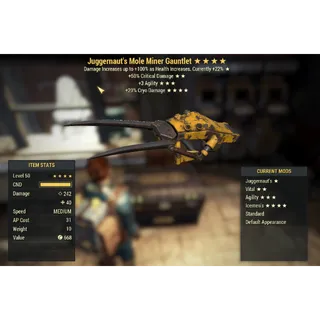 Juggernaut's Mole Miner Gauntlet 4 Stars