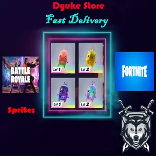 Water Sprite Gold / Gummy / Galaxy / Holofoil | Battle Royale Fortnite