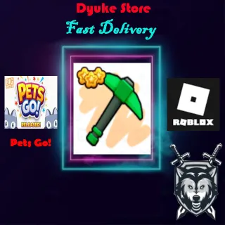 Emerald Pickaxe | Pets Go!