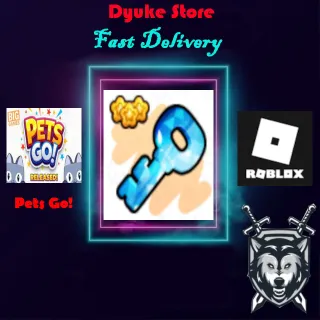 100x Crystal Key | Pets Go!