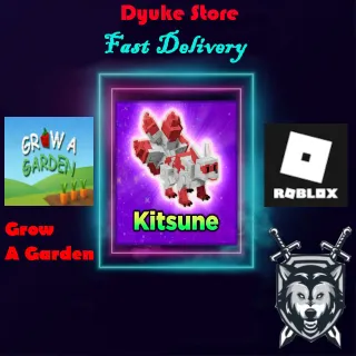 Nightmare Kitsune lvl 100 40.14 KG | Grow A Garden